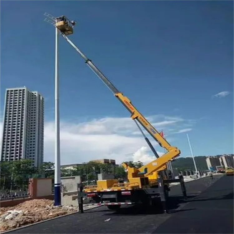 马鞍山维修路灯的曲臂升降车出租